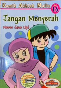 Image of Komik Akhlak Mulia Seri 16 : Jangan Menyerah