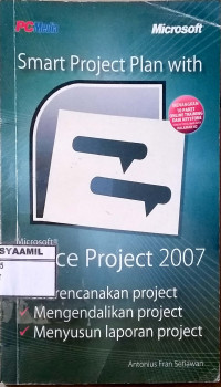 Image of Smart Project Plan with Microsoft Office Project 2007