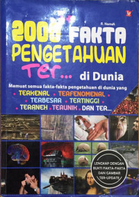 Image of 2000++ Fakta Pengetahuan Ter... di Dunia