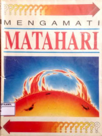Image of Mengamati Matahari