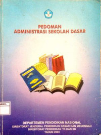 Image of Pedoman Administrasi Sekolah Dasar