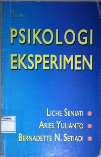 Image of Psikologi Eksperimen