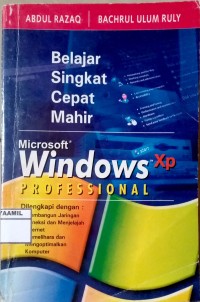 Image of Belajar Singkat Cepat Mahir Microsoft Windows XP Professional