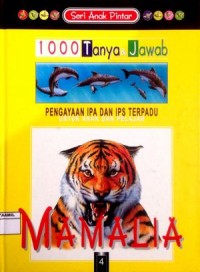 Image of 1000 Tanya & Jawab 4 : Mamalia