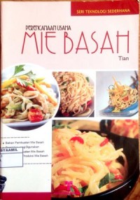 Image of Perencanaan usaha mie Basah